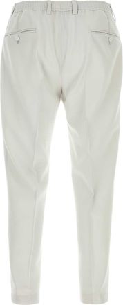 Dolce & Gabbana Mens Virgin Wool Trousers Beige