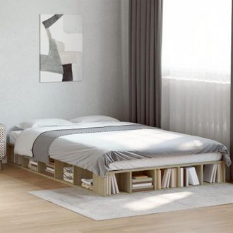 vidaXL Giroletto Rovere Sonoma 120x200 cm in Legno Multistrato - Vidaxl