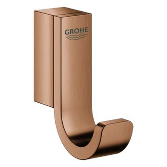 GROHE Ganchos Para Batas Einfach Selection Oro Rosa Brillante Cepillado