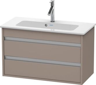 Duravit Duravit - Mueble De Pared Compact 6453, 2 Cajones, Con Sif&oacute;n Y Delantal