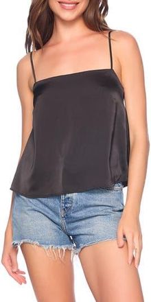 Susana Monaco Satin Camisole in Black at Nordstrom Rack, Size X-Small