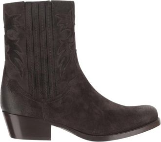 Sartore Sr 4513Pepe Su&egrave;de Enkellaarsjes - Dames - Cowboylaarzen - Bruin - 37 1/2 EU - Su&egrave;de - Schoenen