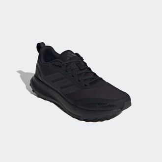 adidas Laufschuh ADIDAS PERFORMANCE RUNFALCON 5 TR, Herren, Gr. 42,5, schwarz (core schwarz, core schwarz, carbon), Synthetik, Textil, Schuhe Laufschuh