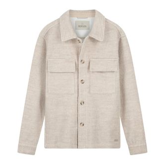 Dstrezzed DS Riley Teddy Overshirt - - Shirts - Uomo - Beige - S
