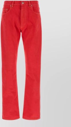 Versace denim trousers straight leg five pockets