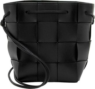 Bottega Veneta Intrecciato Cassette Small Bucket Bag (Authentic Pre-Loved)