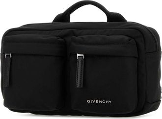 Givenchy Mens Black Fabric Essential U Belt Bag Beauty Case