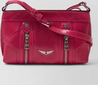 Zadig&Voltaire sunny mood vintage leather shoulder bag