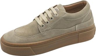 Hogan H705 Allacciato H - Dames - Sneakers - Beige - 36 1/2 EU - Leer - Schoenen