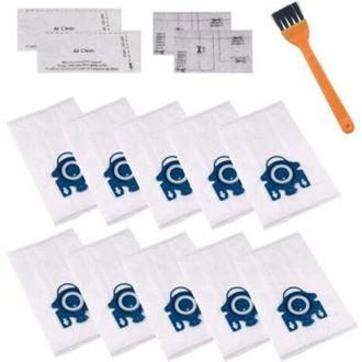 OEM Bolsas Para Aspiradora Gn De Eficiencia 3d Compatibles Con Aspiradoras Mie-le Classic C1, Complete C2, C3, S2000, S5000 Y S8000 Series 9917730 ((10 Bo