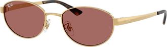 Ray-Ban RB3774D Asian Fit 001/69 Mens Sunglasses Gold Size 55
