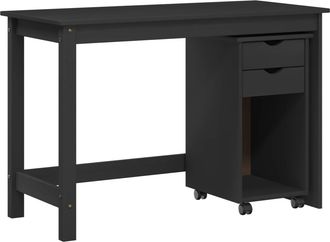 vidaXL Juego De Escritorio Y Gabinete 2 Uds. Gris Vidaxl