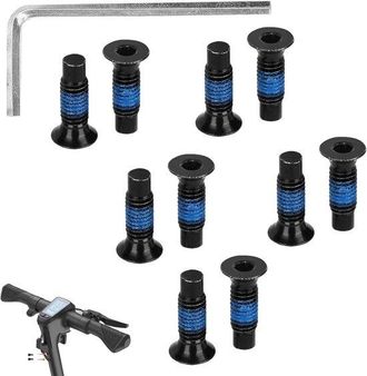 OEM 10 Tornillos Para Patinete El&eacute;ctrico, Repuestos Para Patinete Con 1 Llave Allen. Adecuado Para Xiaomi M365, Etc
