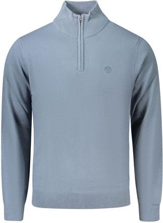 North Sails Blue Acrylic Mens Mens Sweater