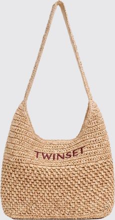 Twinset Borsa in rafia crochet