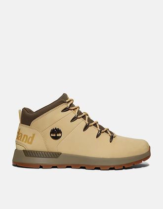 Timberland Mens Sprint Trekker Mid - Light Beige - Tan - Size: 6.5