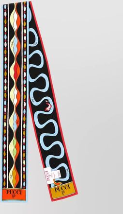 Pucci silk printed bandeau scarf