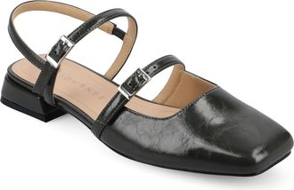 Journee Collection Women & apos;s Gretchenn Medium and Wide Width Flats