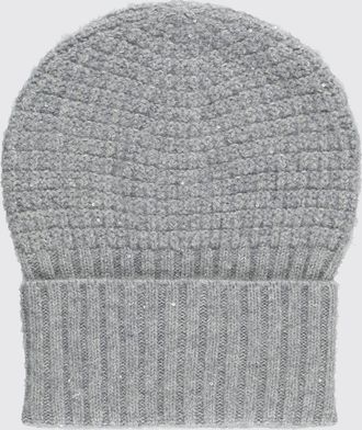 Fabiana Filippi Cuffed Virgin Wool and Alpaca Blend Beanie