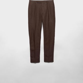 Prada Tailored linen pants
