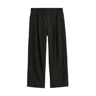 Our Legacy Wide Trousers, male, Black, Size: M Leisure Trouser