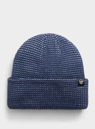 Herschel Mens Optical tricolour knit cuffed Tuque Hat