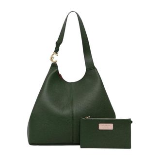 Coccinelle C-Easy Large - Dames - Tassen - Groen - Maat: ONE Size Leer