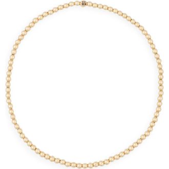 Kendra Scott 3mm Beaded Stretch Anklet in 14K Gold-Filled at Nordstrom Rack, Size Small