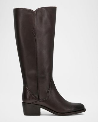 Frye Carson 2 Piping Tall Leather Boots