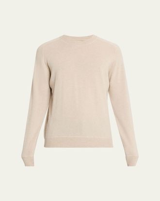 Massimo Alba Mens Soft Cashmere Crewneck Sweater