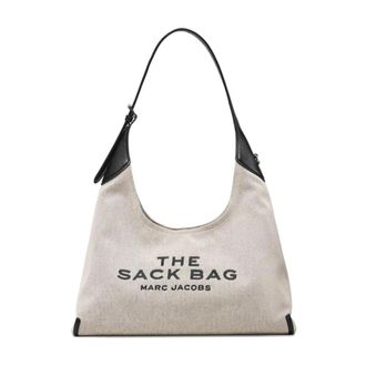Marc Jacobs The Sack Bag - Dames - Schoudertassen - Beige - ONE Size - Leer - Tassen