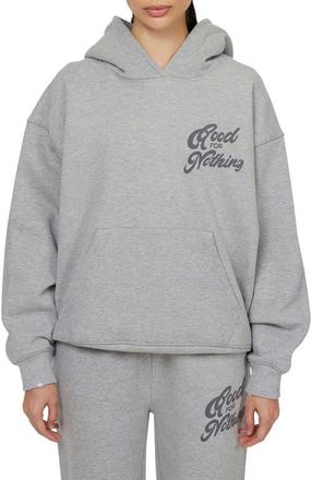 Good For Nothing Funk Relaxed Hoodie in Grey at Nordstrom, Size X-Small Uk
