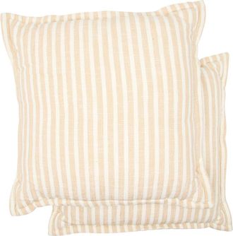 Lucky Brand Marlowe Set of 2 Accent Pillows in Taupe at Nordstrom Rack