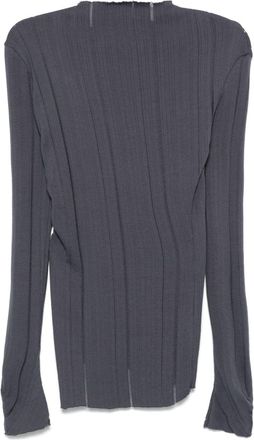 Jade Cropper Slit Top - Womens - Cotton