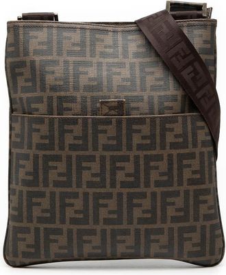 Fendi Pre-owned Fendi Zucca Spalmati Crossbody Ladies 2Q4CSX37WSJCECJE