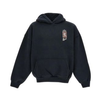 Rhude Hoodies, male, Black, Size: M Hoodies