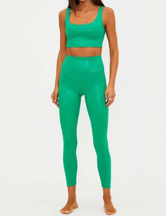 Beach Riot Piper Legging In Frosted Fir Shine