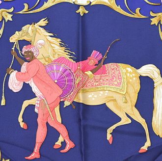Hermès Hermès Carré Cheval Turc 90