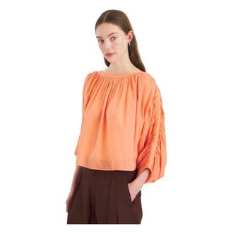Antik Batik Antik Batik, Blouses, female, Orange, Size: XS Fruti Top