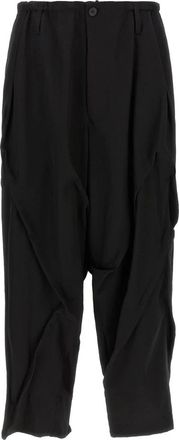 Yohji Yamamoto Hombre, Pantalones, Negro, Talla: L