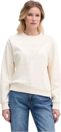 Guess Mujer, Sudaderas, Beige, Talla: M