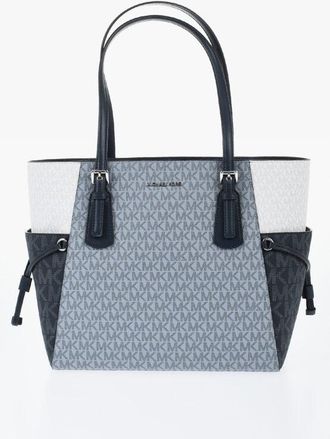 Michael Kors MICHAEL All-Over Monogram Color Block VOYAGER Tote Bag size Unica