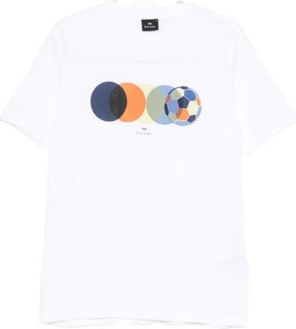 Paul Smith Tops, Heren, Wit, 2Xl, T-Shirts