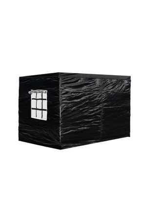 Regalos Miguel Packs Laterales Carpas Plegables - Pack 4 Laterales Para Carpas 3x2 Eco 2l1v1p - Negro