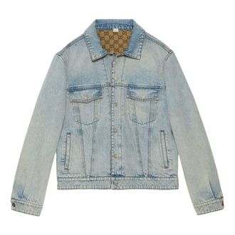 Gucci Reversible Denim Jacket Light Blue 771818-XDCTO-4452