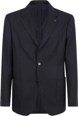 Lardini Hombre, Chaquetas, Azul, Talla: M