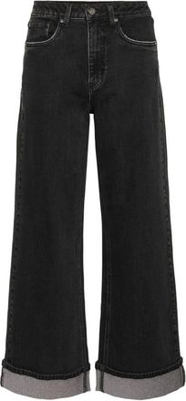 Gestuz Wide Jeans - Jeans - Mujer - Negro - W27 L32
