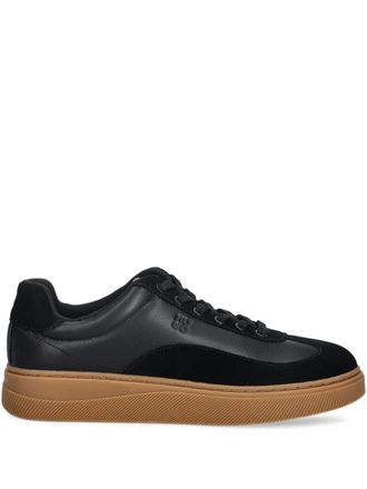 HUGO BOSS lace-up sneakers - Black