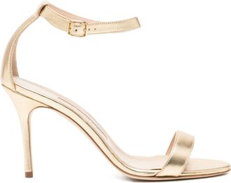 Manolo Blahnik 90 mm Chaos sandalen - Goud