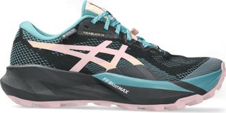 Asics Trailrunningschuh ASICS TRABUCO 14 GTX, Damen, Gr. 37,5, schwarz, morganite, Synthetik, Schuhe Trailrunningschuh, wasserdicht